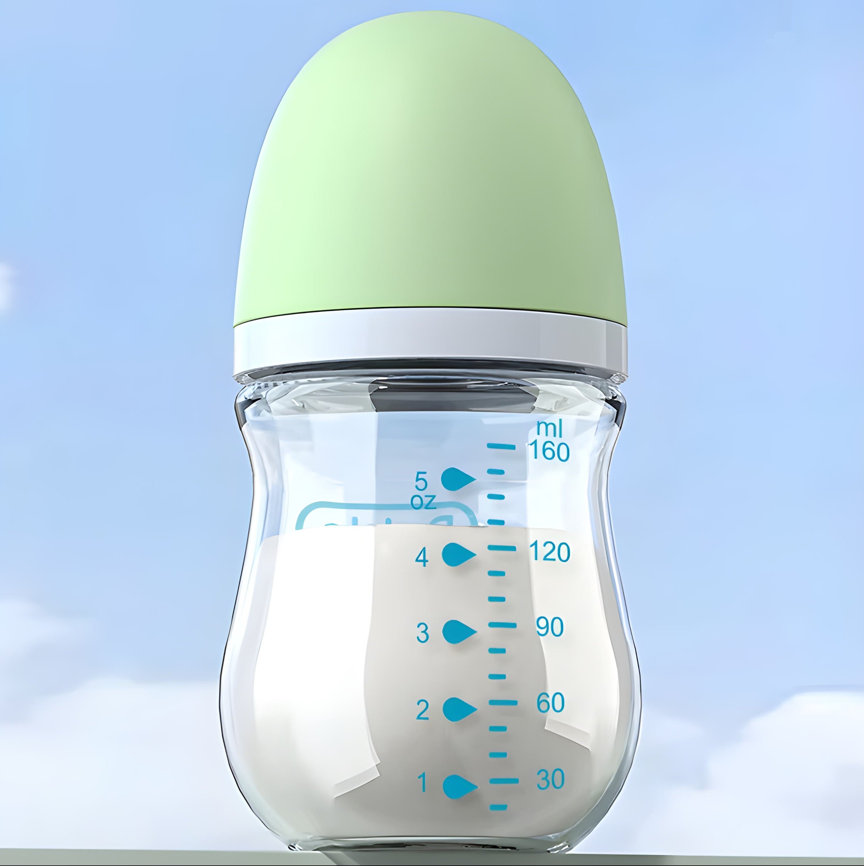 Tiny Treasure™ TinySip – Glass Baby Bottle