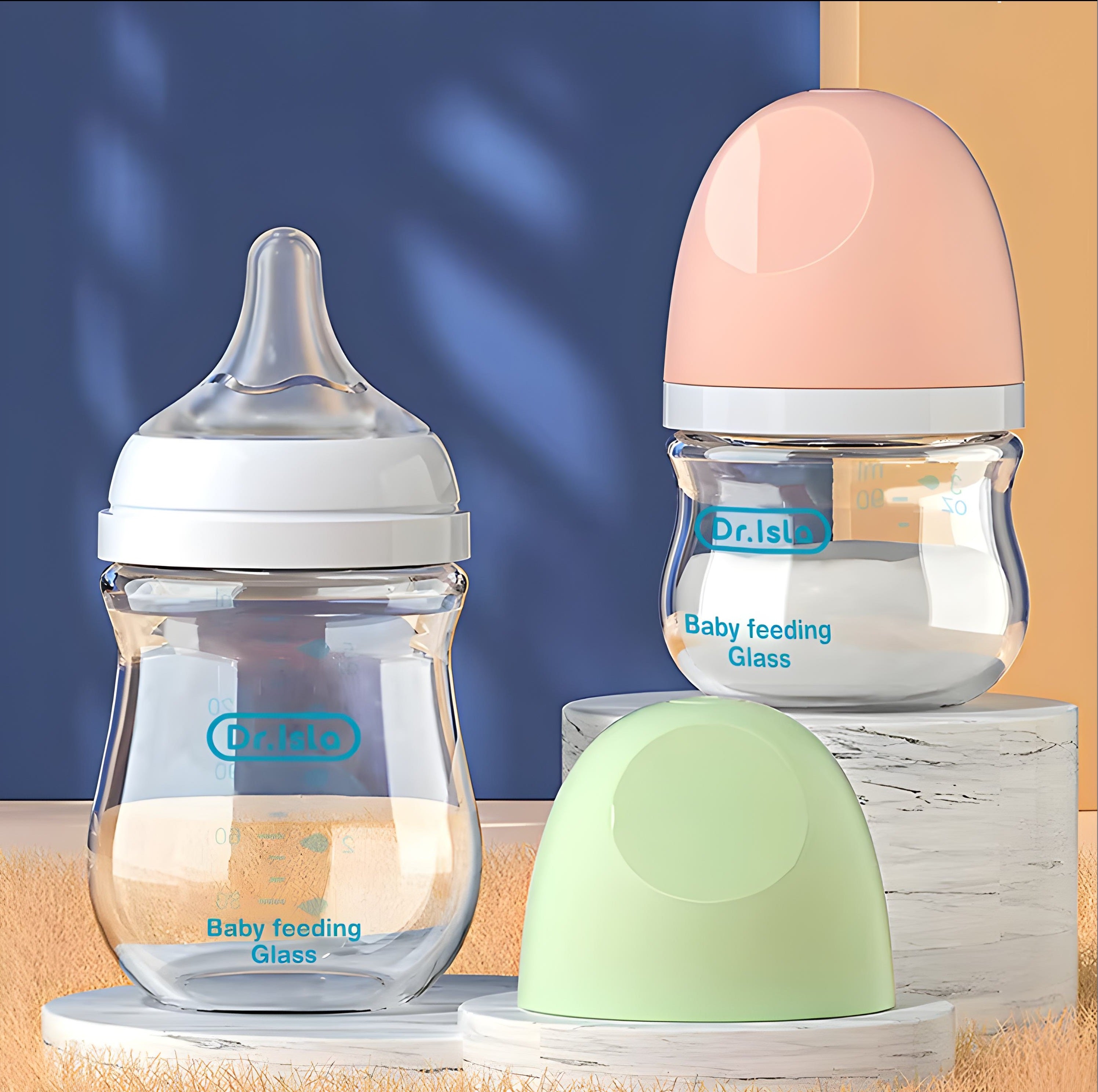Tiny Treasure™ TinySip – Glass Baby Bottle