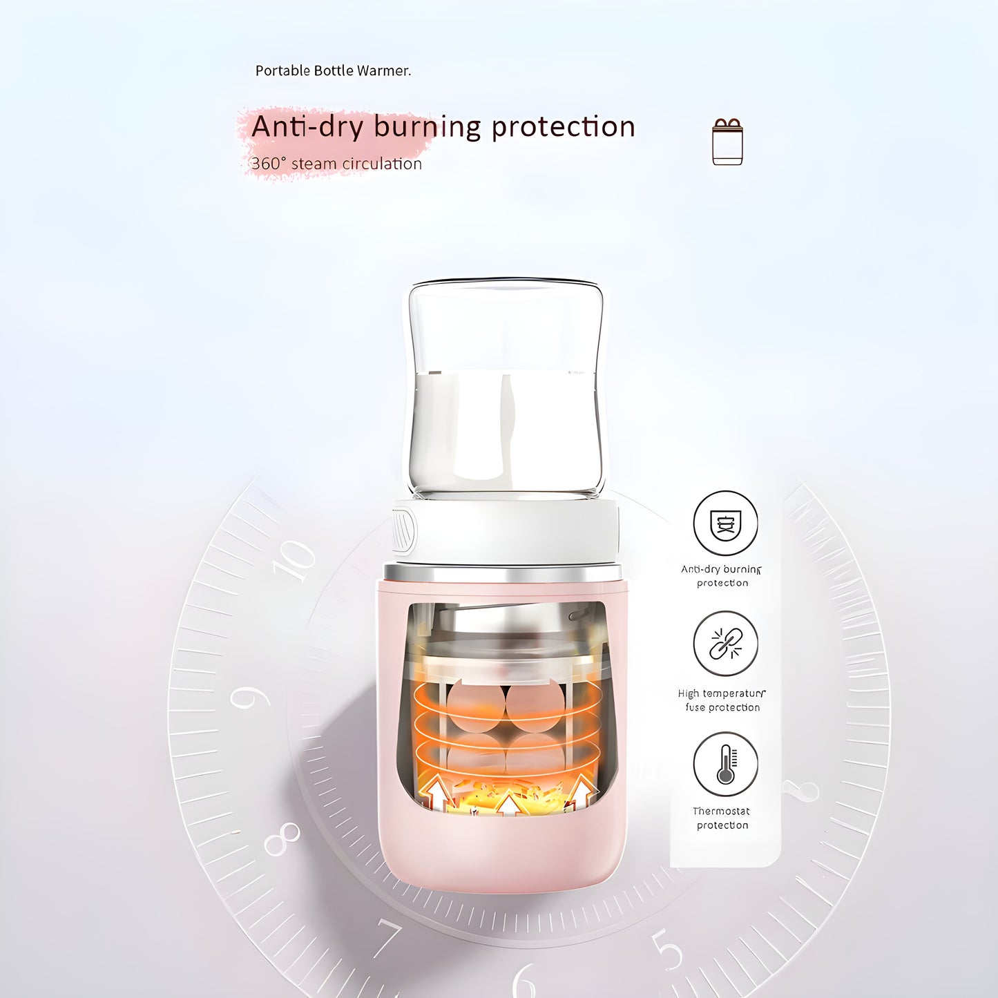 Tiny Treasure™ Portable Baby Bottle Warmer