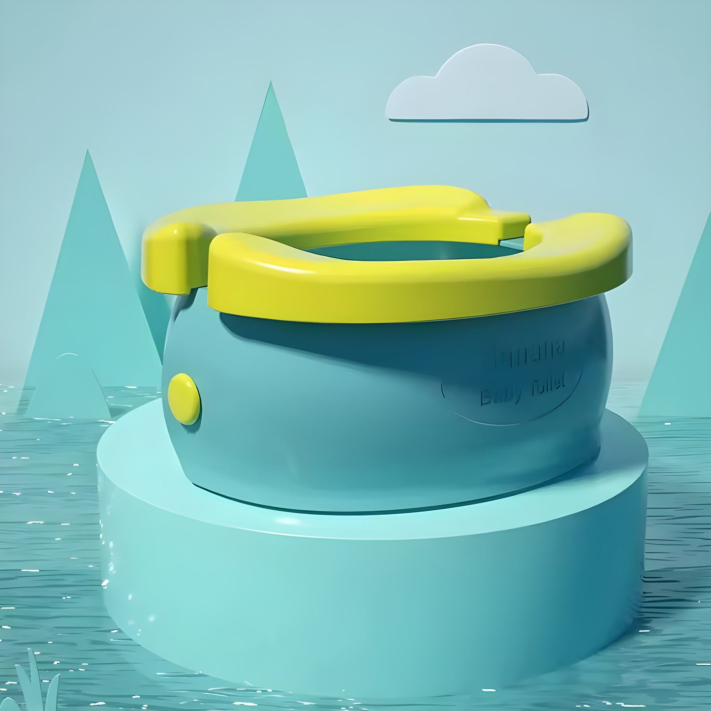 Tiny Treasure™ Banana Travel Potty