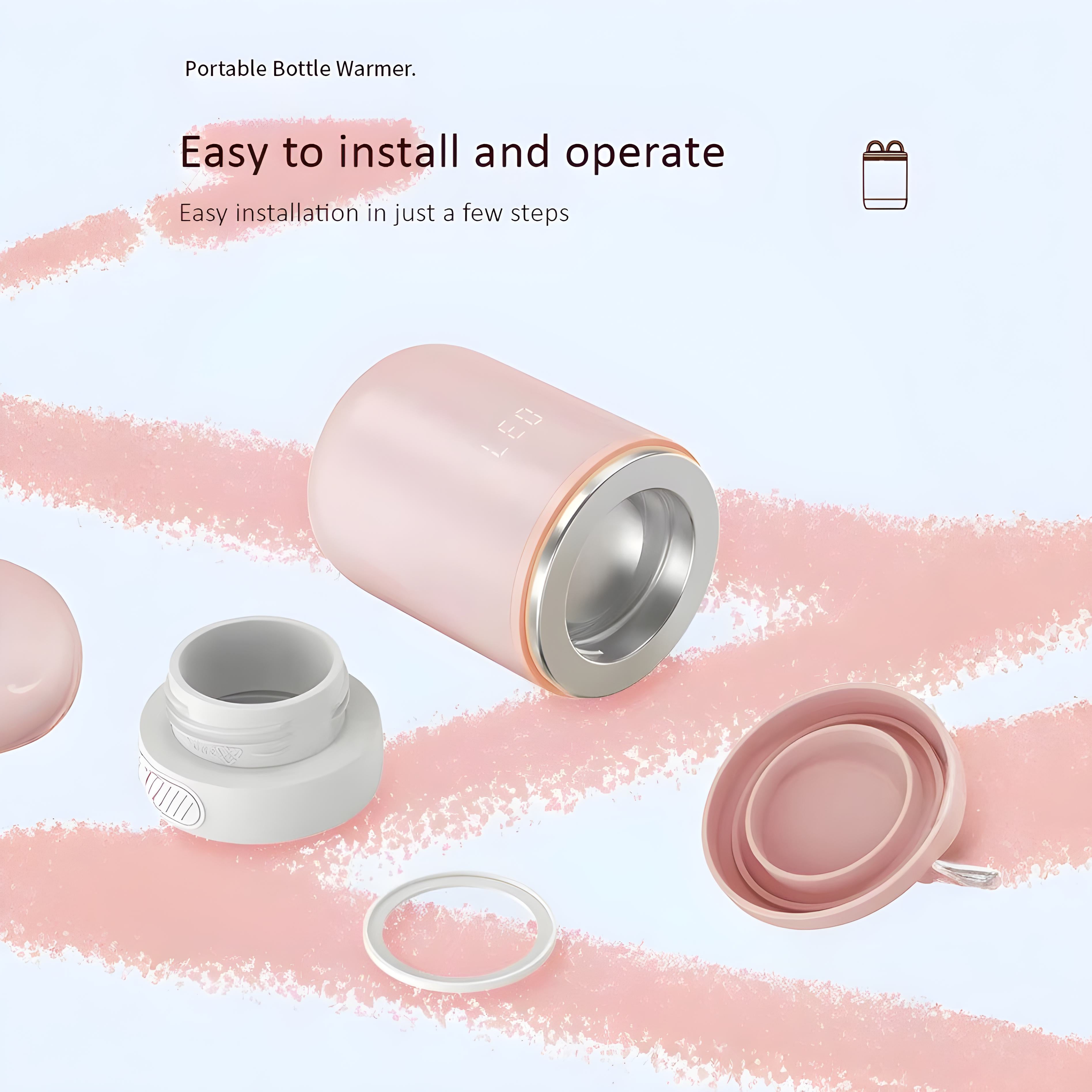 Tiny Treasure™ Portable Baby Bottle Warmer